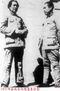 1937年毛泽东与周恩来在延安