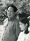 1949年夏毛主席和女儿李敏在香山