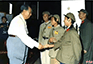 1966年10月1日毛主席在天安门城楼与林豆豆